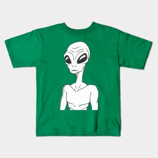 Alien Dude Kids T-Shirt